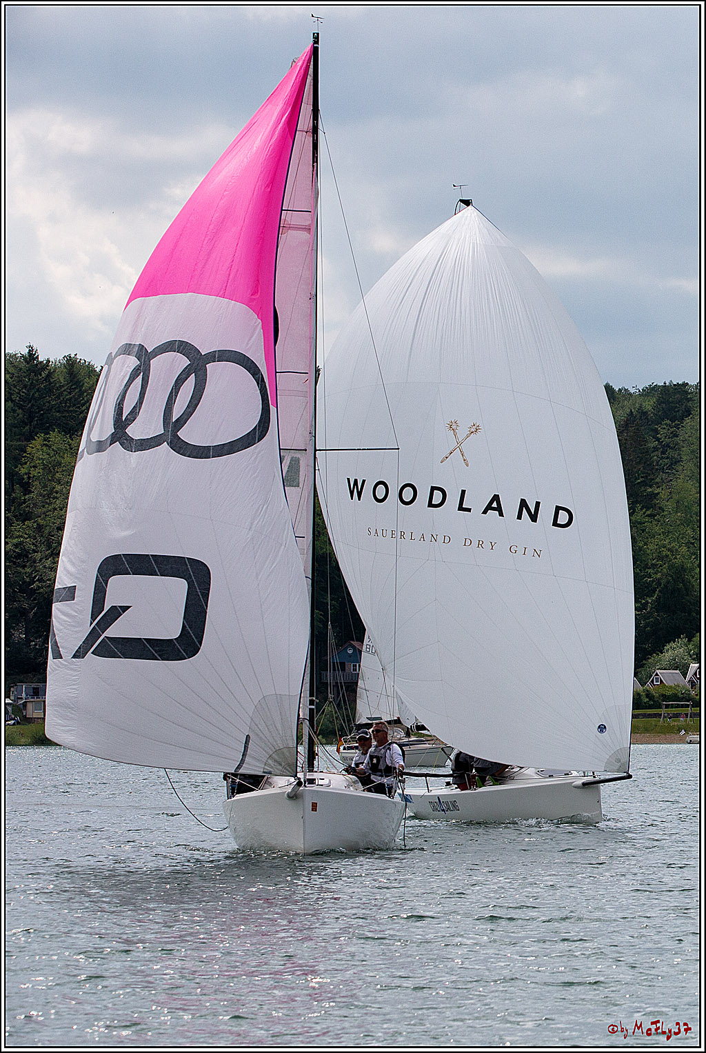 J70 - WOODLAND, 12.06.2021 Segelboot; Segeln; Woodland; Spinnaker; J70; Sorpesee; Sauerland